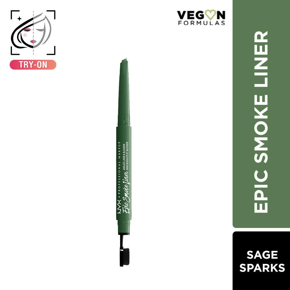 NYX Professional Makeup Epic Smoke Angled Liner & Blender - Sage Sparks