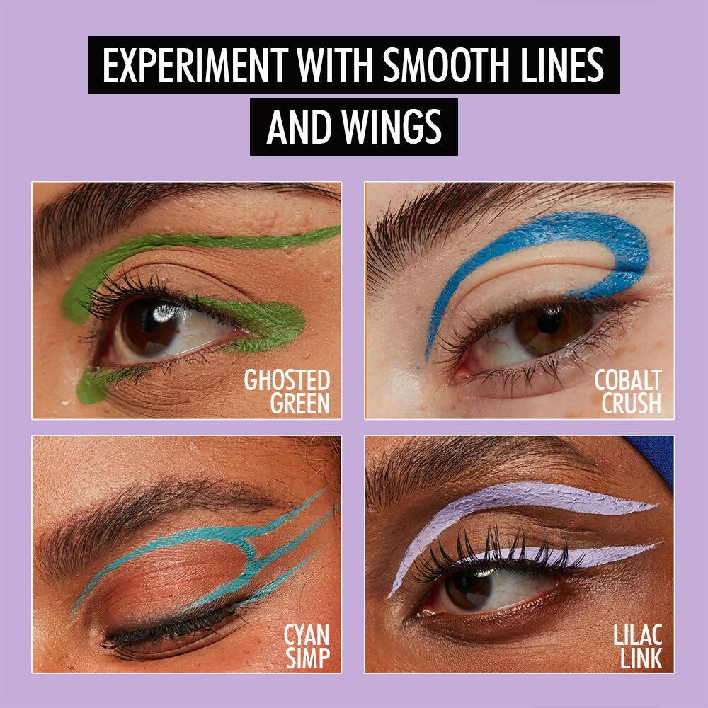 NYX Professional Makeup Vivid Bright Liquid Eyeliner - Cyan Simp