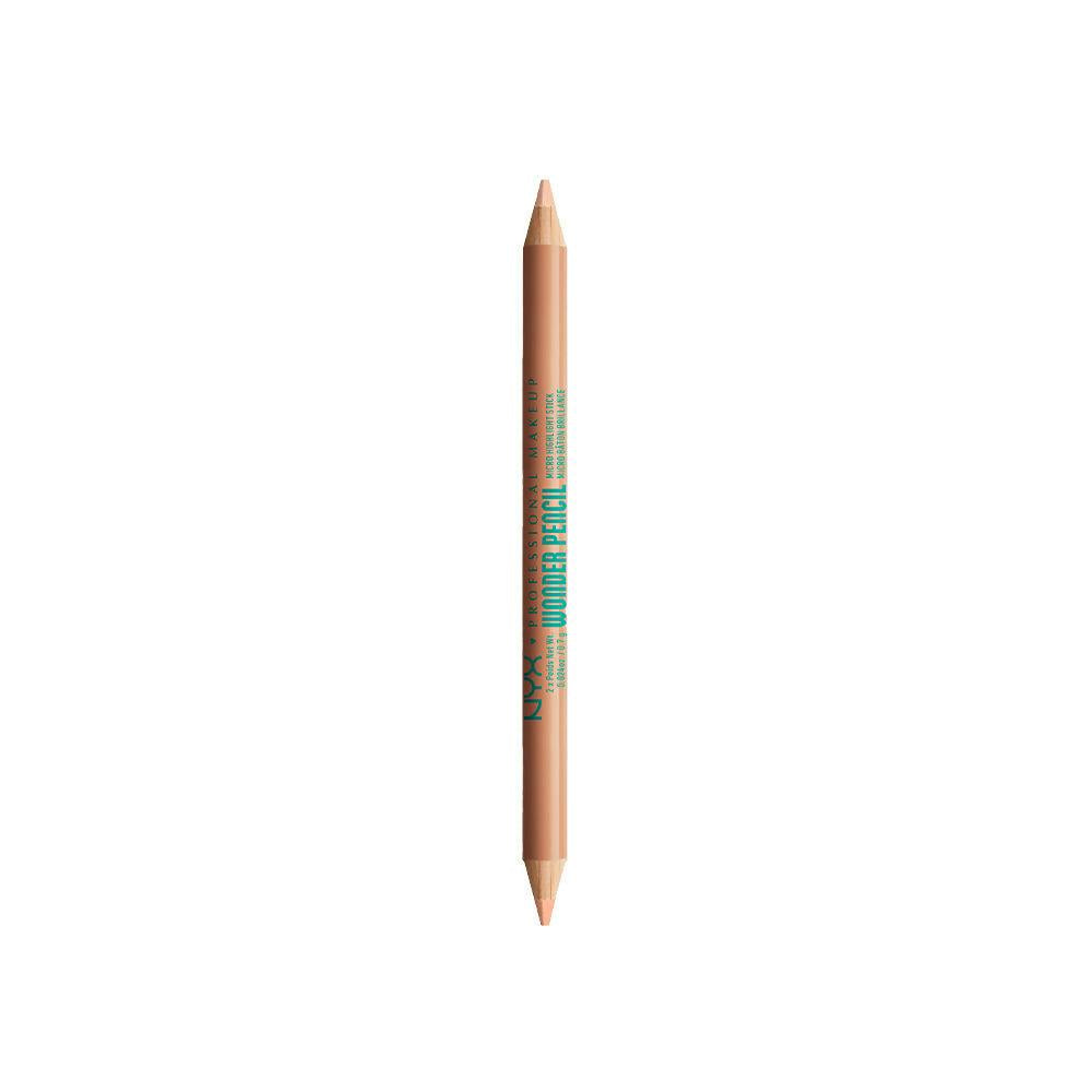 NYX Professional Makeup Wonder Pencil Micro Highlighter Duo Pencil - Medium Peach
