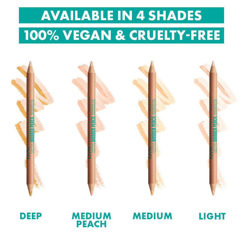 NYX Professional Makeup Wonder Micro Highlighter Duo Pencil - Light