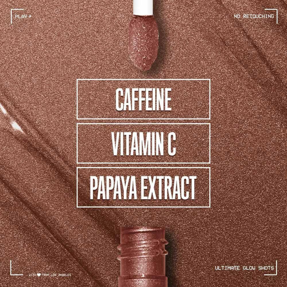 NYX Professional Makeup Ultimate Glow Shots Liquid Eyeshadow - Mango Moment