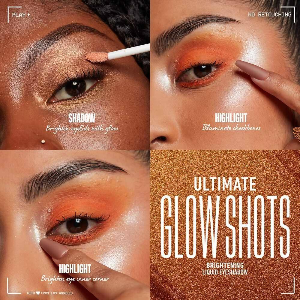 NYX Professional Makeup Ultimate Glow Shots Liquid Eyeshadow - Mango Moment