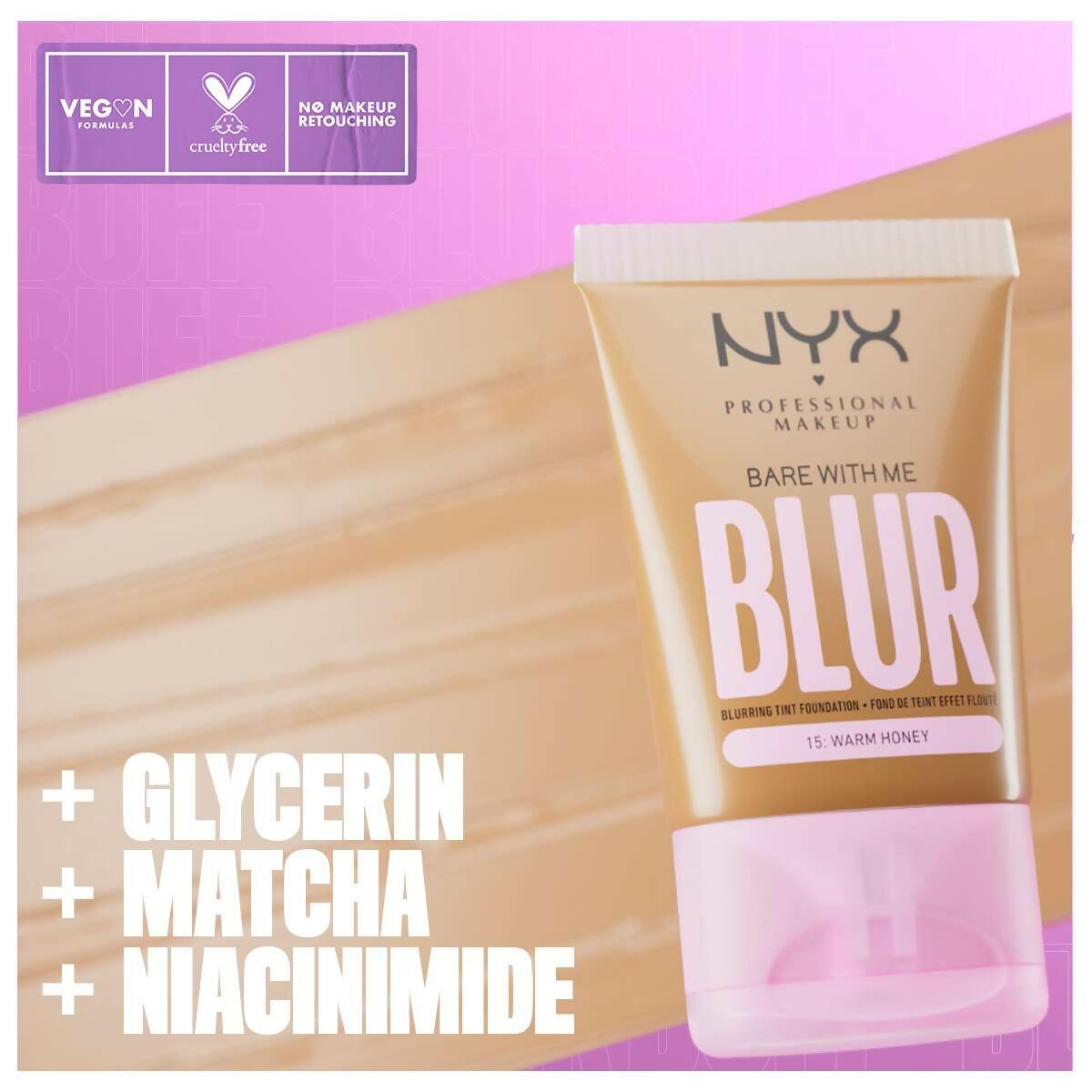 NYX Professional Makeup Bare With Me Blur Tint Foundation - 06 Soft Beige