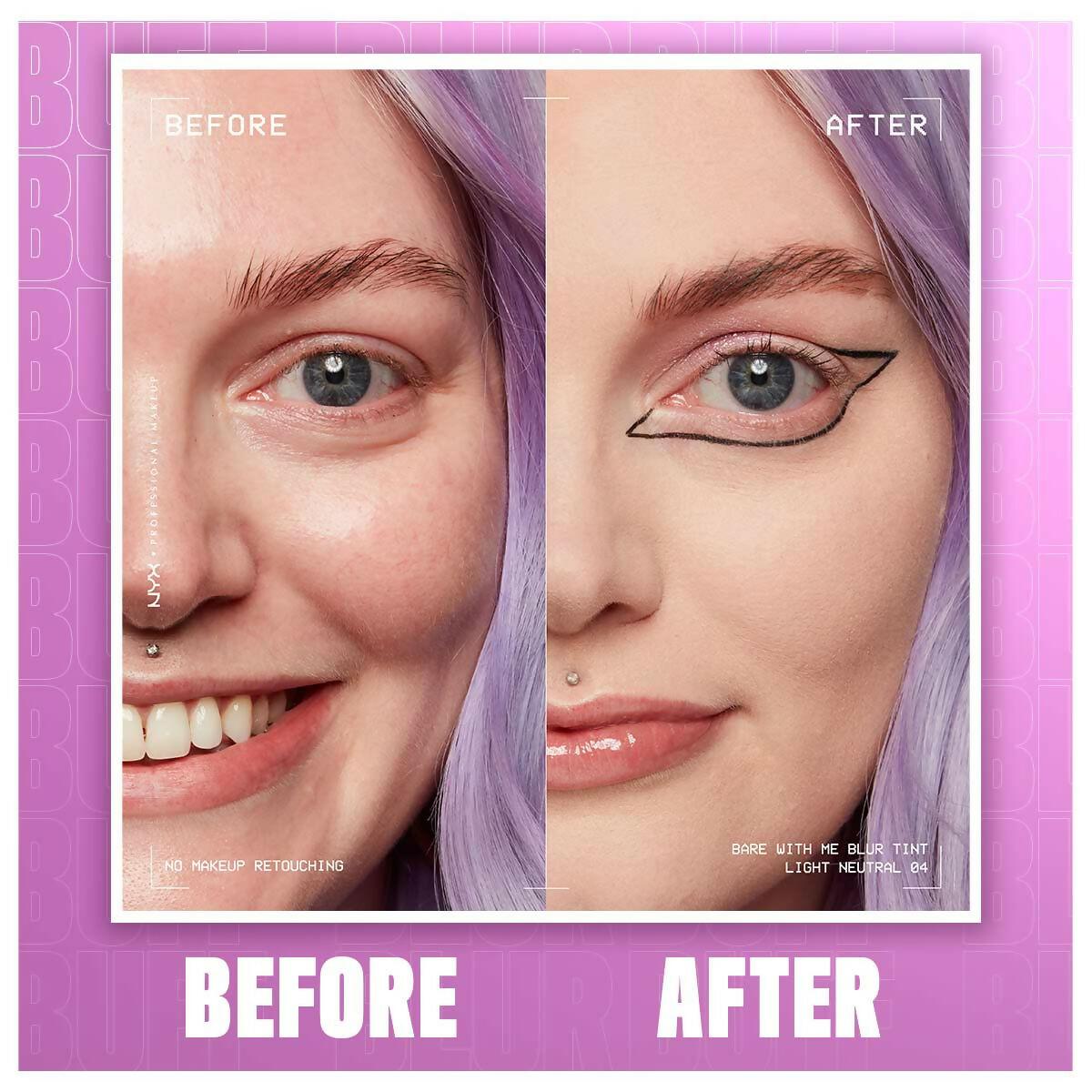 NYX Professional Makeup Bare With Me Blur Tint Foundation - 04 Light Neutral