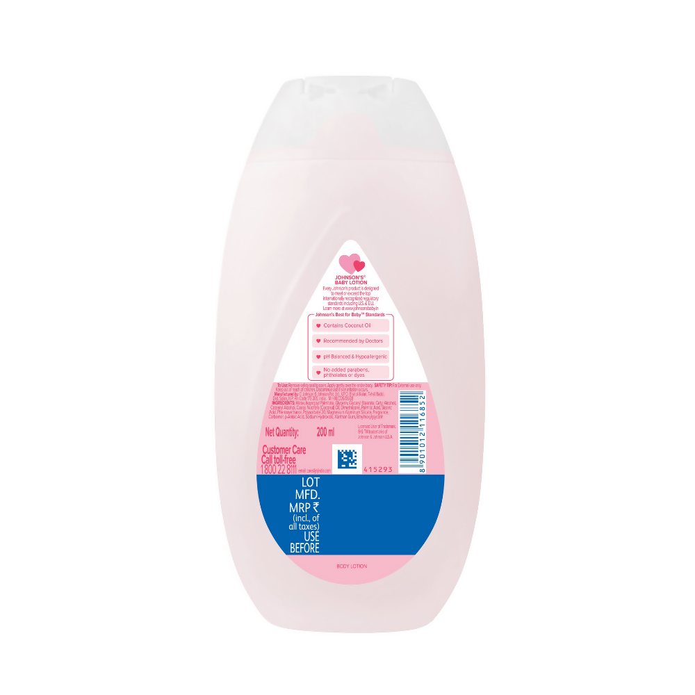 Johnson's Baby Lotion, Baby Soft Skin All Day Long