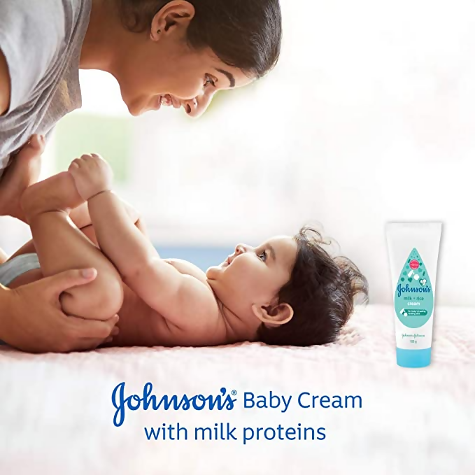 Johnson's Milk+ Rice Cream For Baby's Healthy Looking Skin