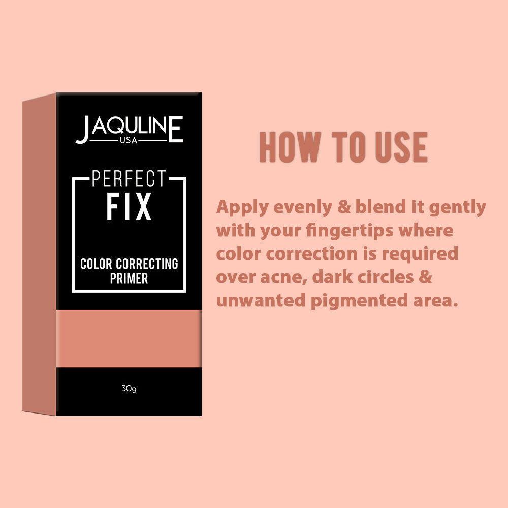 Jaquline USA Perfect Fix Color Correcting Primer - Orange