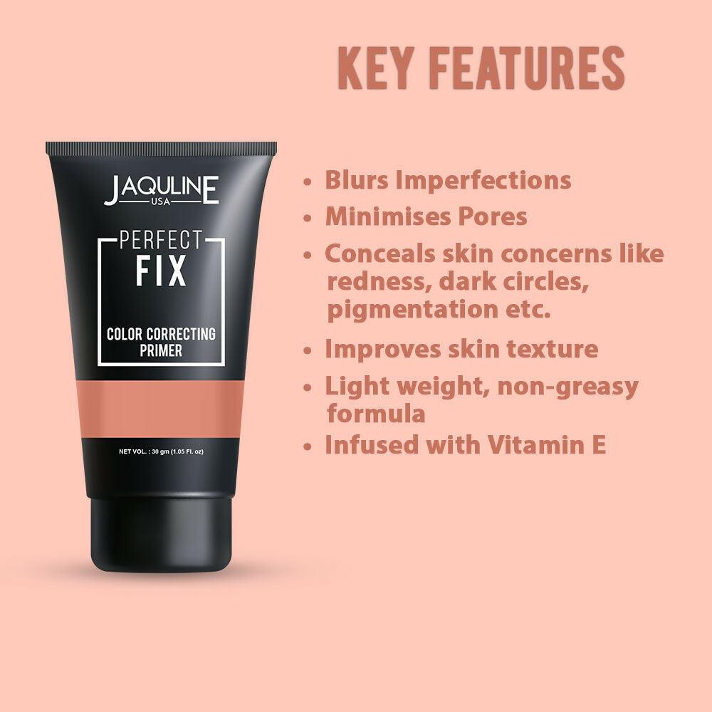 Jaquline USA Perfect Fix Color Correcting Primer - Orange