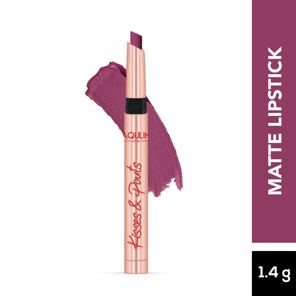 Jaquline USA Kisses & Pouts Transfer Proof Matte Lipstick - Butterfly Kiss 02