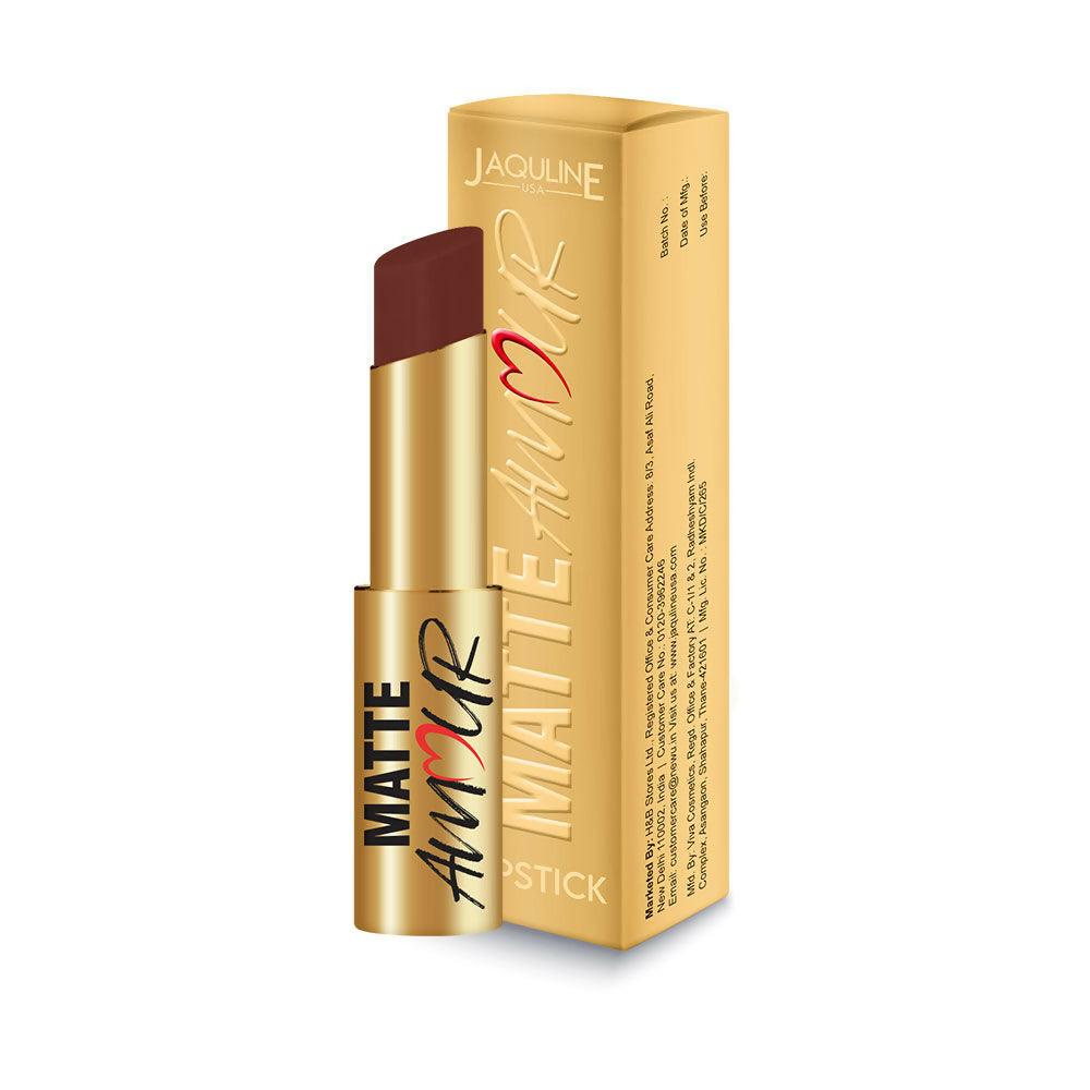 Jaquline USA Matte Amour Matte Lipstick - Infatuation 01