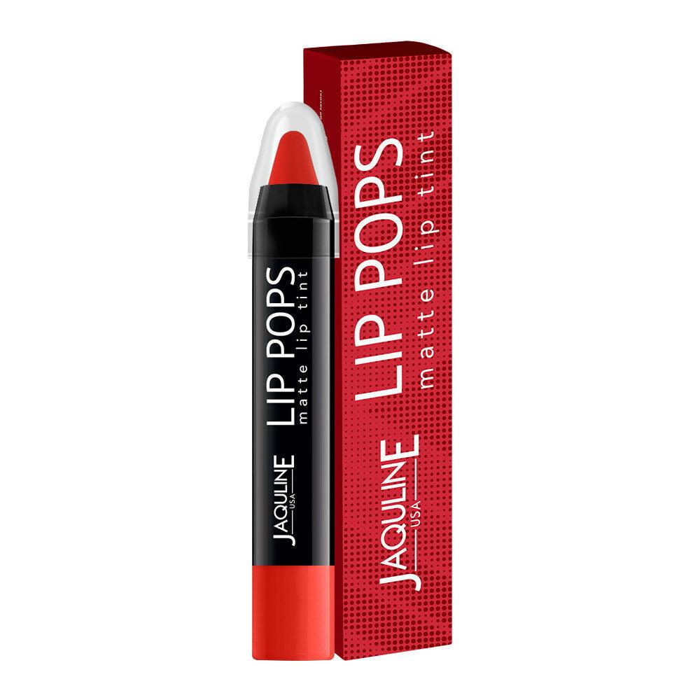 Jaquline USA Lip Pops Matte Lip Tint - Red Pop 02