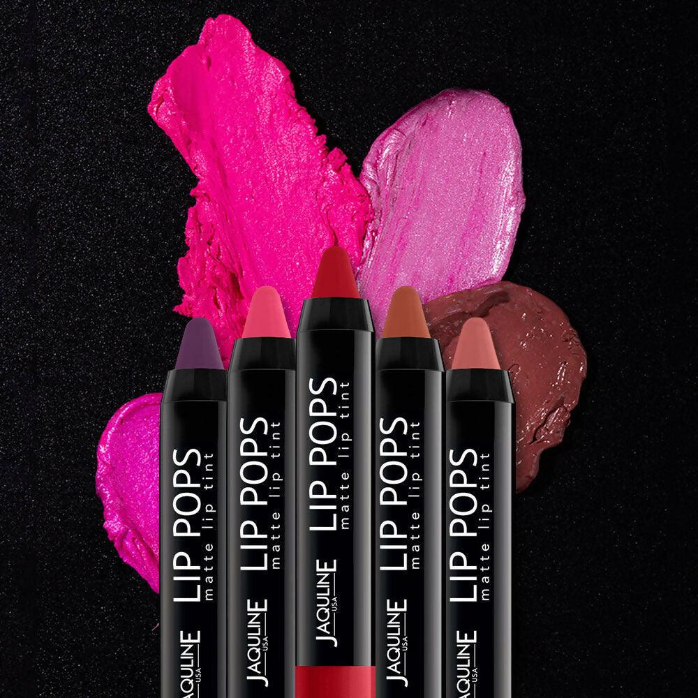 Jaquline USA Lip Pops Matte Lip Tint - Cherry Pop 04