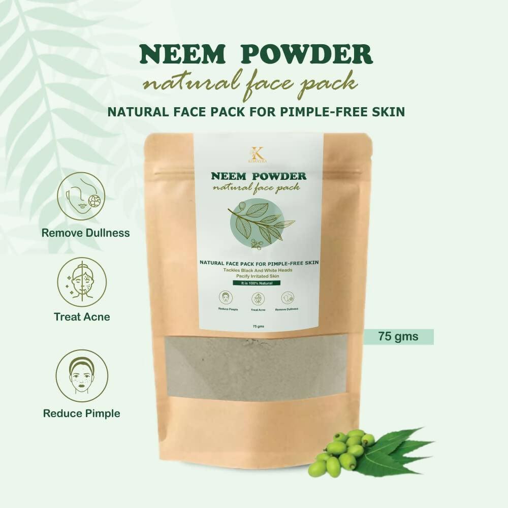 Kimayra Neem Powder For Pimple Free Skin - Help In Dullness & Treat Acne