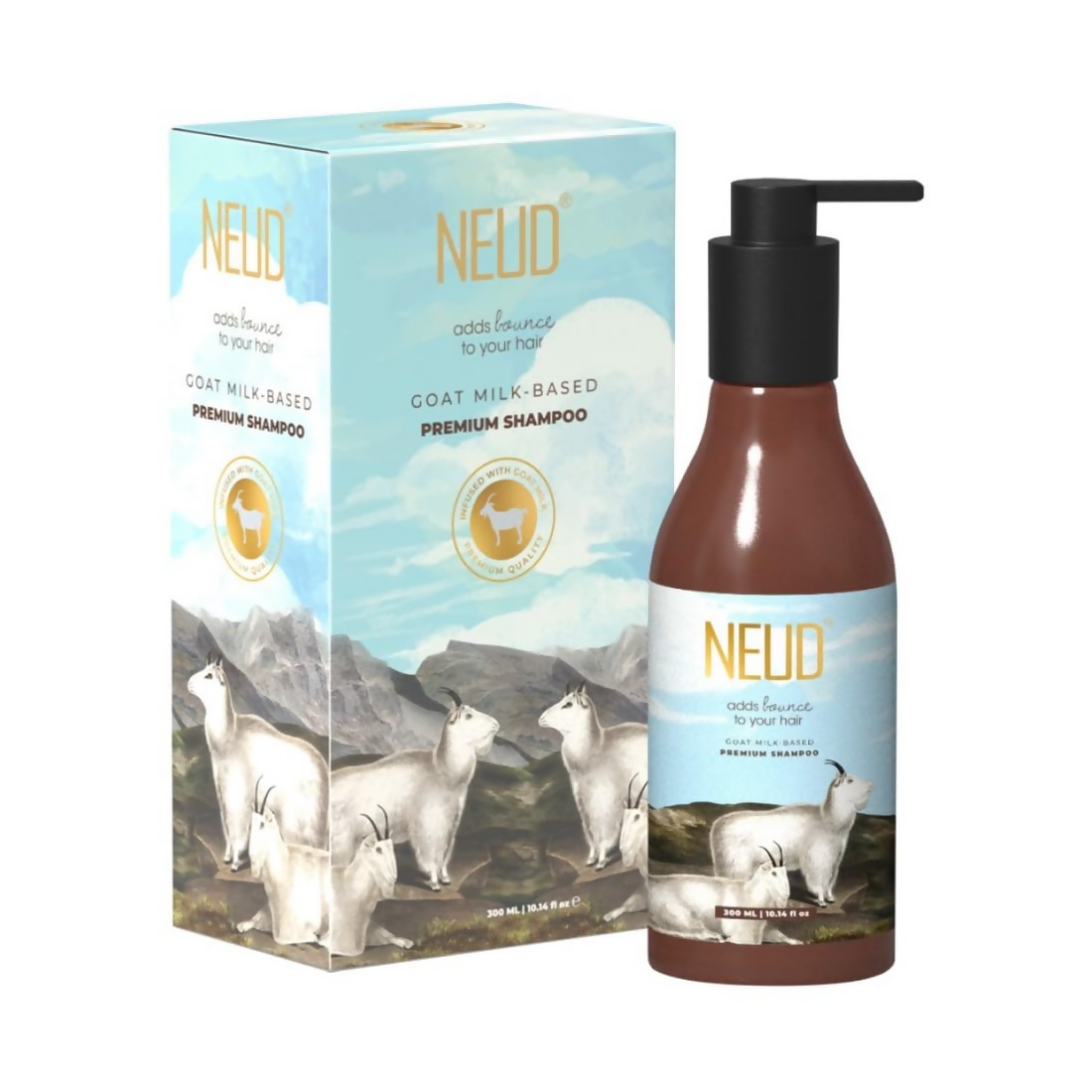 Neud Goat Milk Premium Shampoo