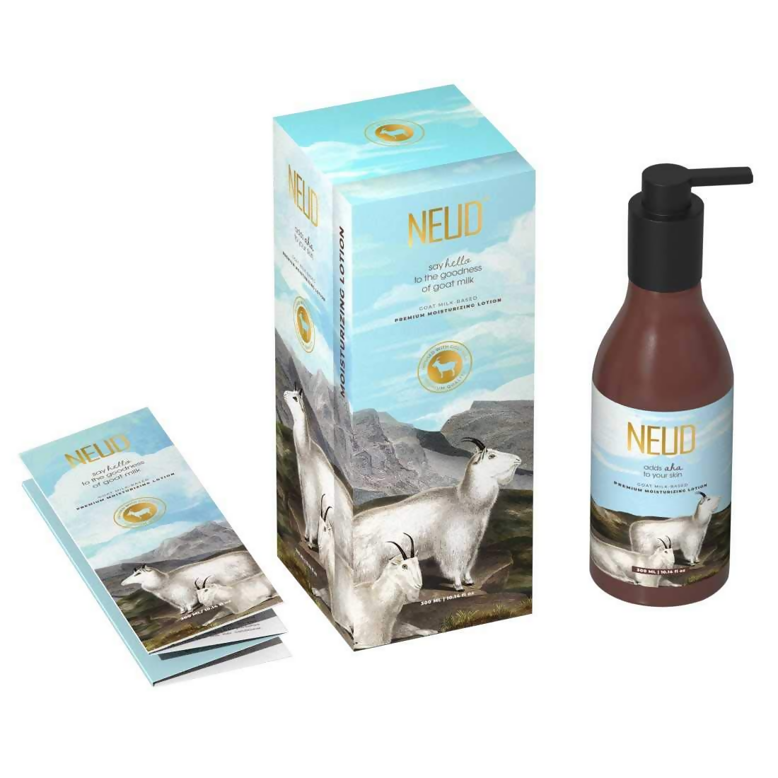 Neud Goat Milk Premium Moisturizing Body Lotion