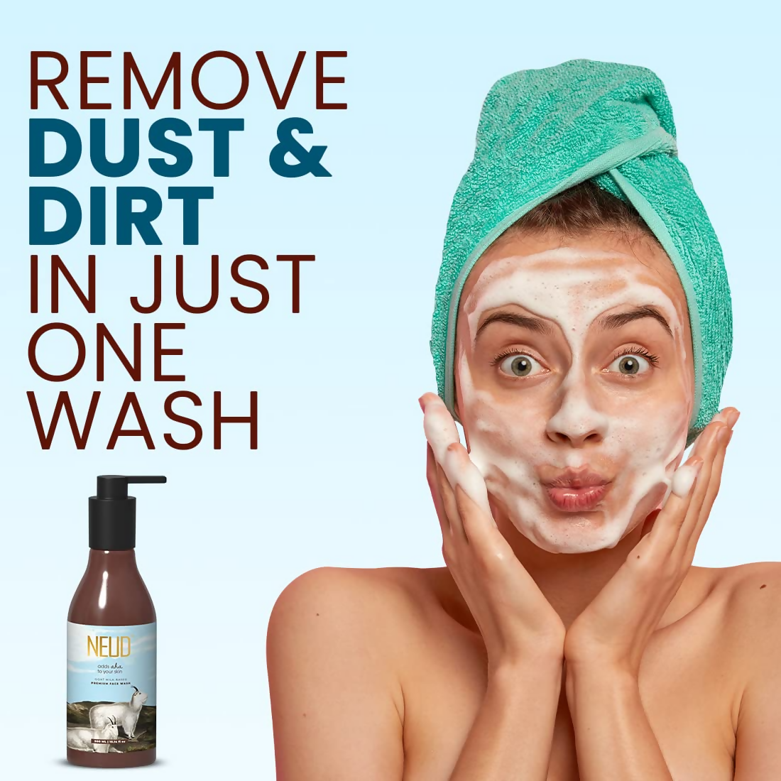 Neud Goat Milk Premium Face Wash