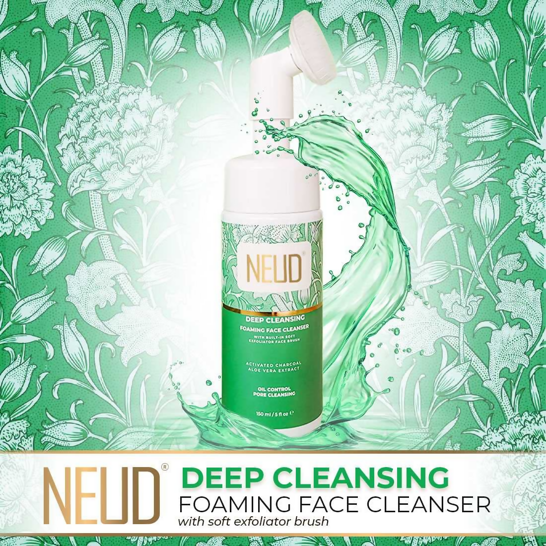 Neud Foaming Face Cleanser Deep Cleansing Face Cleanser