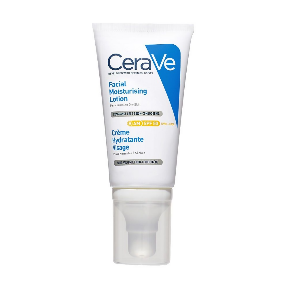 CeraVe AM Facial Moisturizing Lotion With Sunscreen SPF 50