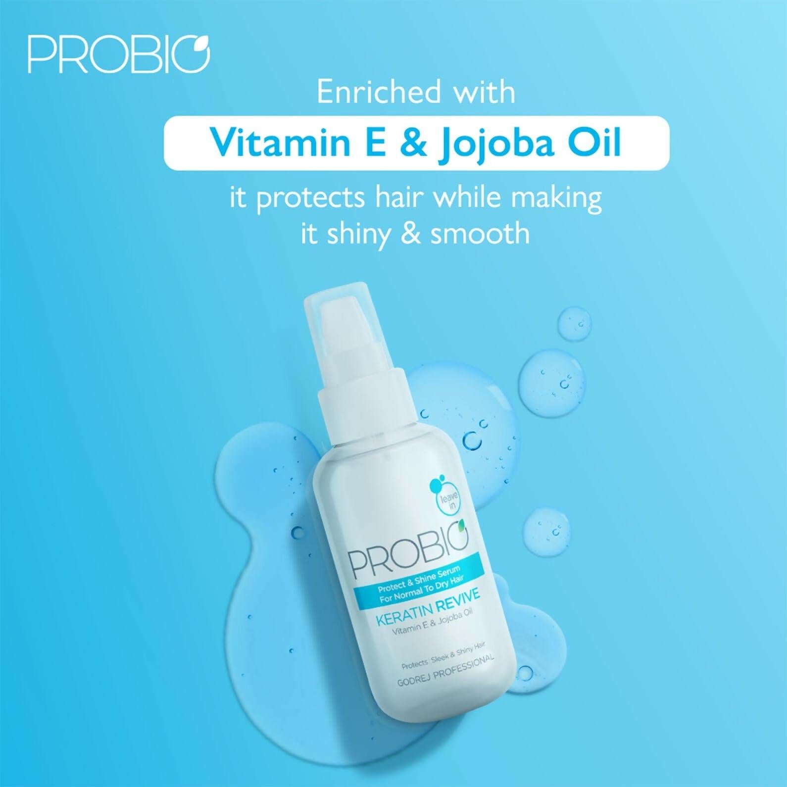 Godrej Professional Probio Keratin Revive Shine Serum