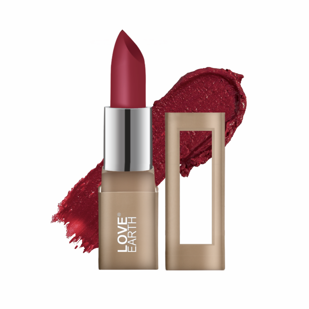 Love Earth Satin Matte Lipstick - Marshmallow