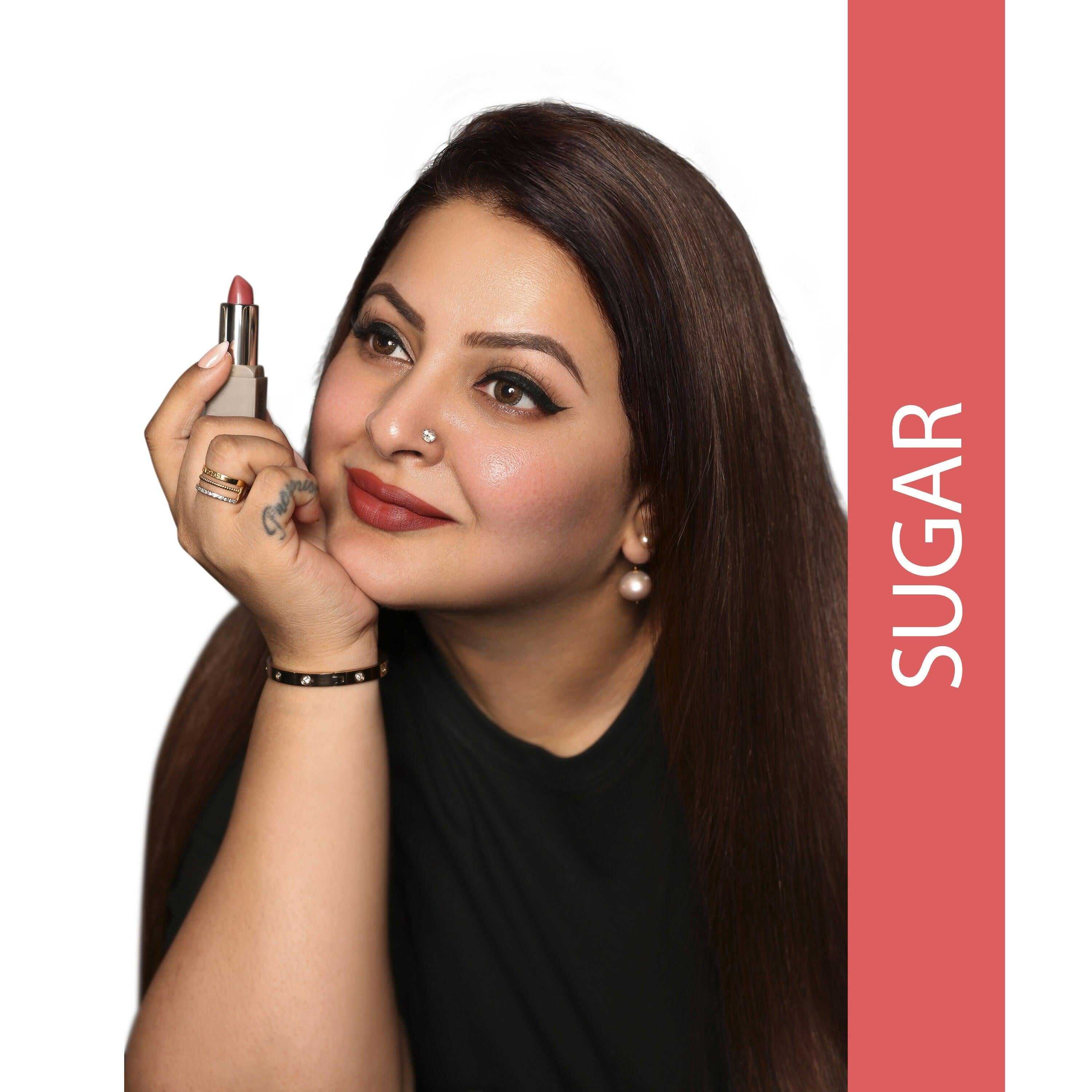 Love Earth Satin Matte Lipstick - Sugar