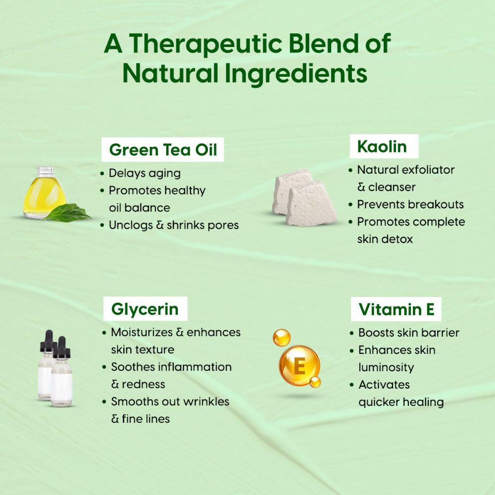 Matra Green Tea Mask Stick For Pore Control, Oil Balancing & Skin Brightening