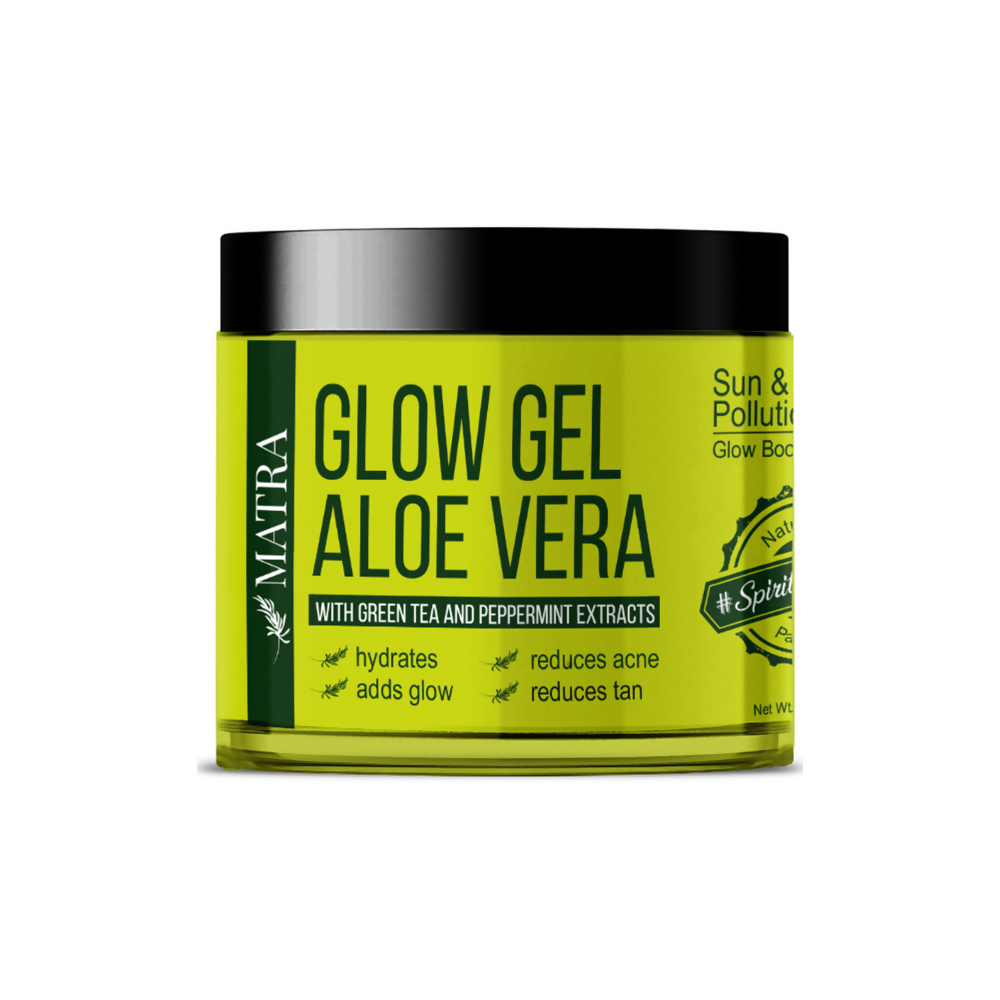 Matra Aloe Vera Glow Gel Sun & Pollution Relief with Green Tea and Peppermint Extracts