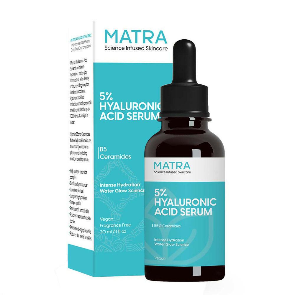 Matra 5% Hyaluronic Acid Serum For Skin Hydration, Anti-Aging & Glowing Skin