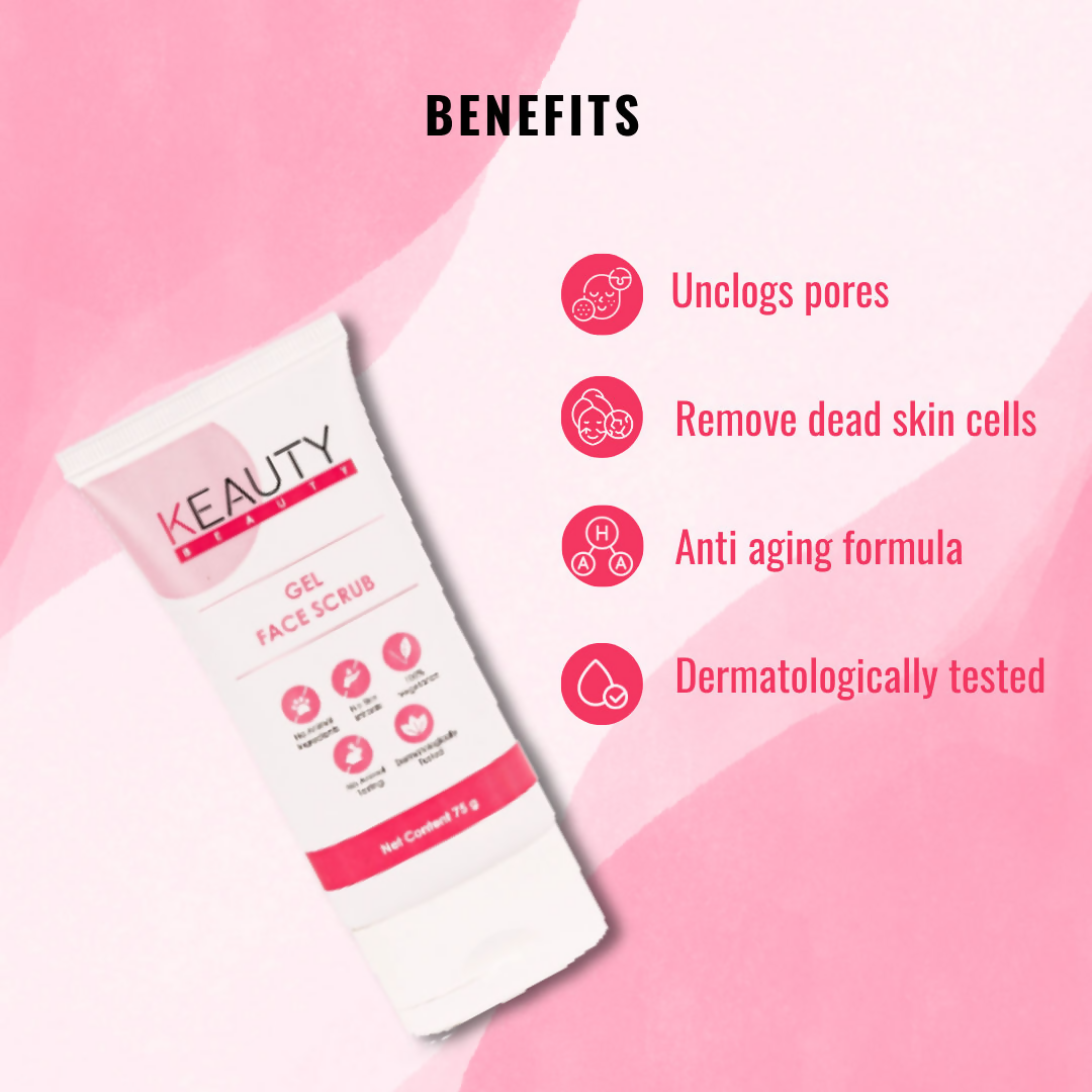 Keauty Beauty Gel Face Scrub