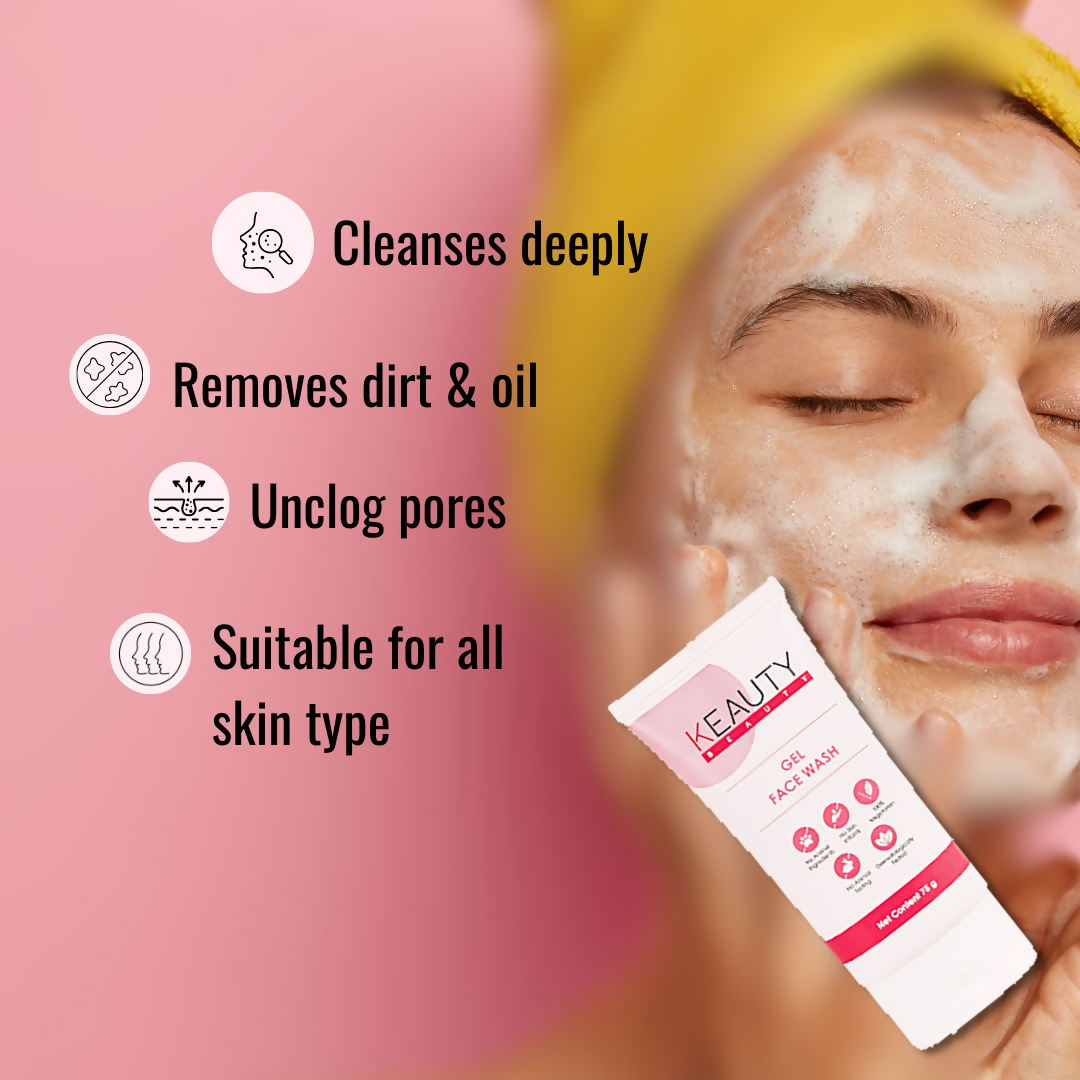 Keauty Beauty Gel Face Wash