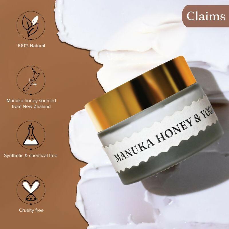 Dromen & Co Manuka Honey & Yoghurt Serum Moisturiser - Hydrates & Deep Nourishes, Reduces Wrinkles