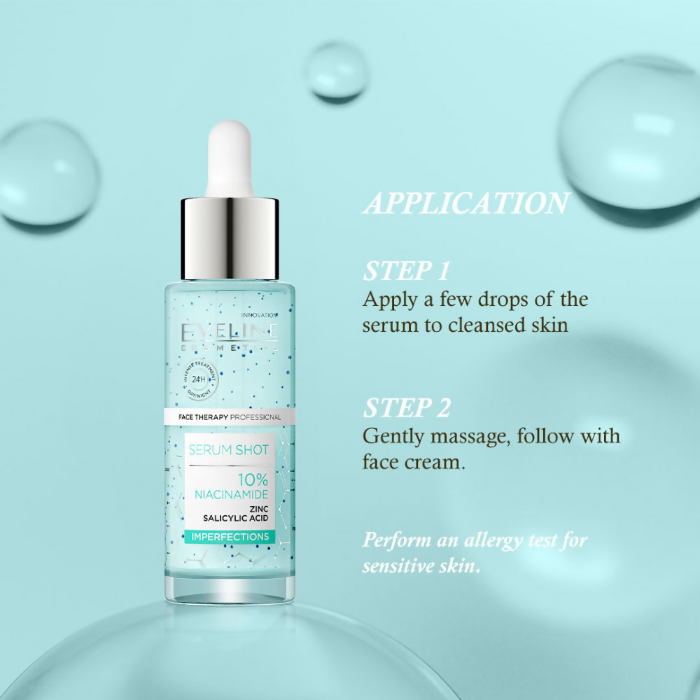 Eveline Cosmetics Serum Shot 10% Niacinamide Imperfections