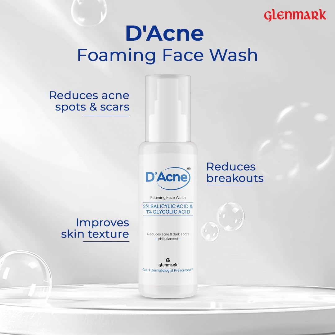 D'Acne Foaming Face Wash