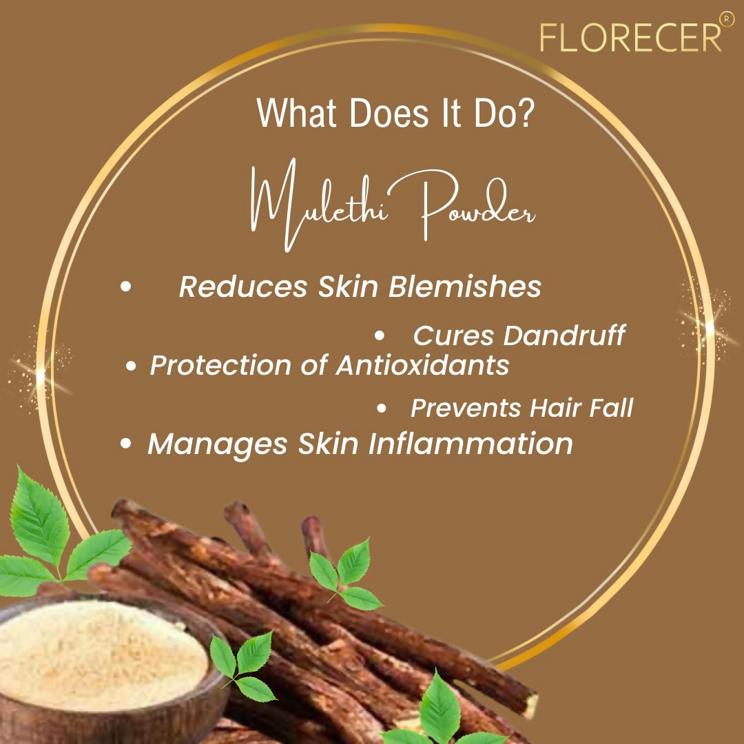 Florecer Mulethi Powder For Face
