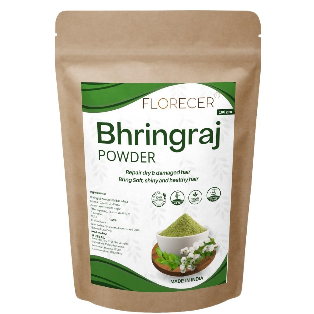 Florecer Bhringraj Powder For Hair
