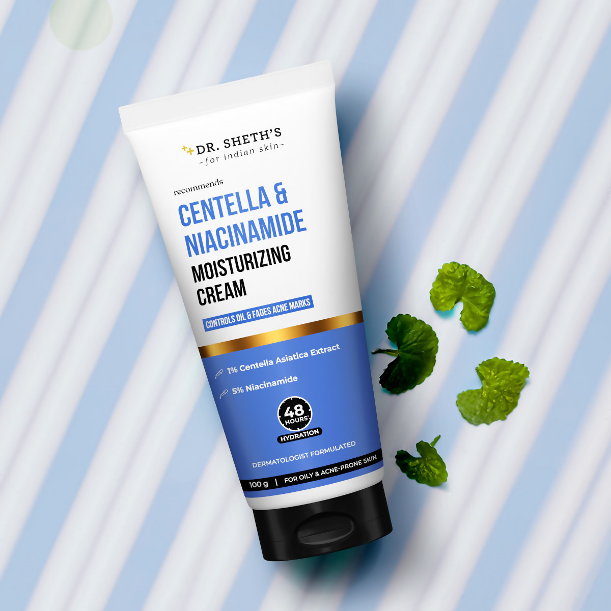 Dr. Sheth's Centella & Niacinamide Moisturizing Cream