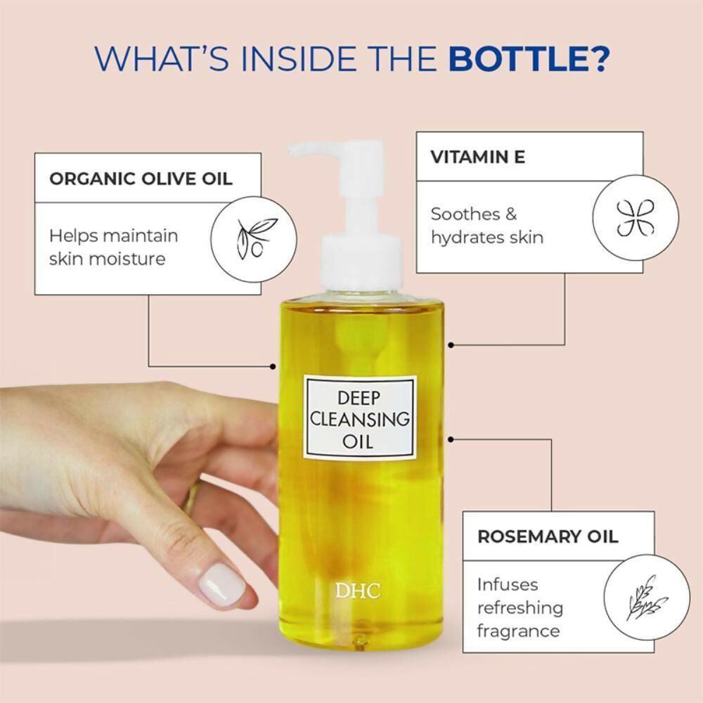 DHC Beauty Deep Cleansing Oil, Makeup Remover For All Skin Types