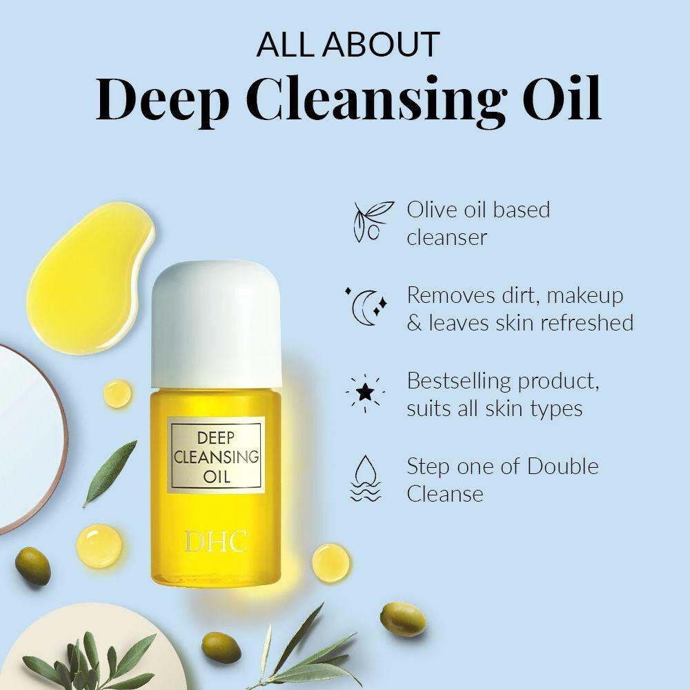 DHC Beauty Deep Cleansing Oil, Makeup Remover For All Skin Types