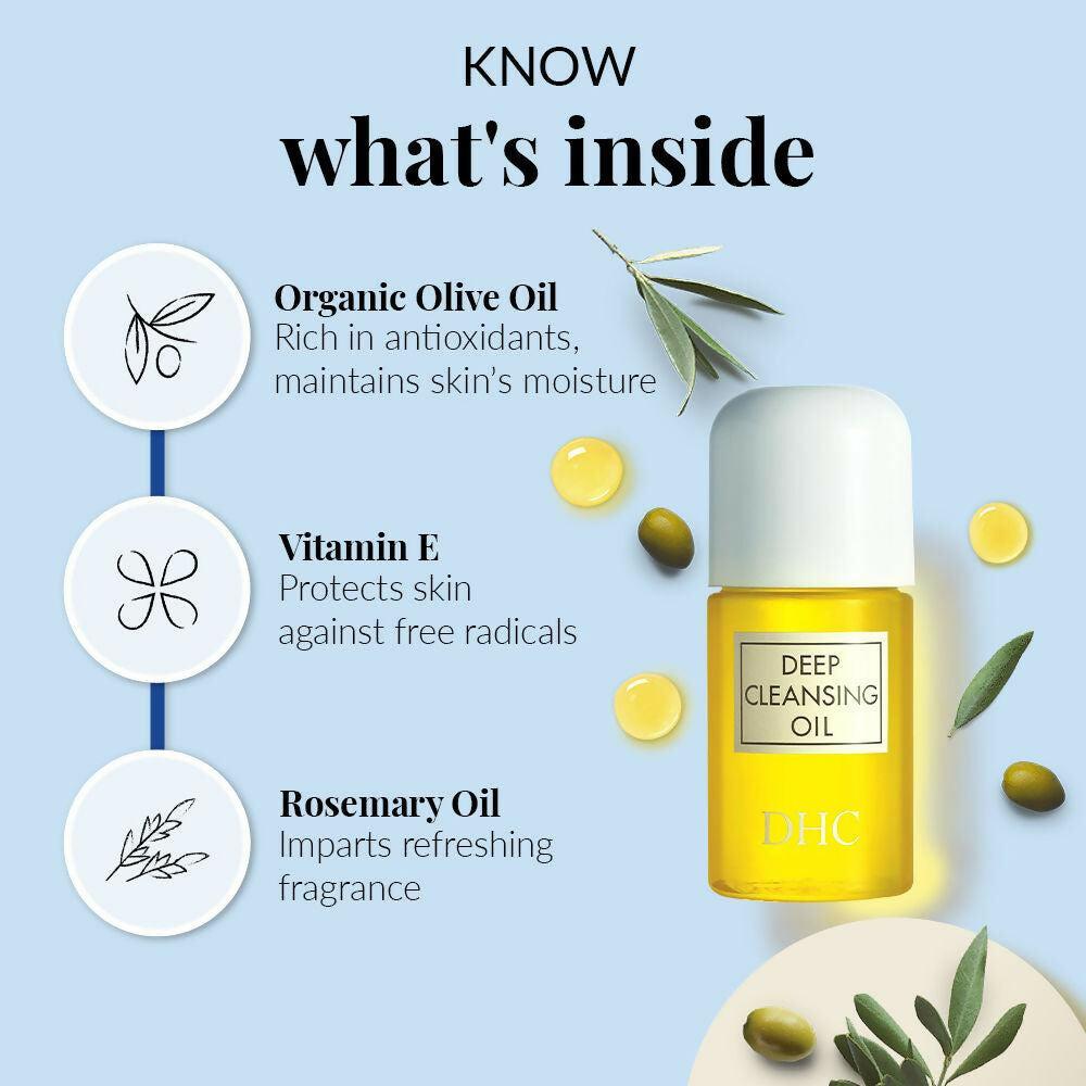 DHC Beauty Deep Cleansing Oil, Makeup Remover For All Skin Types