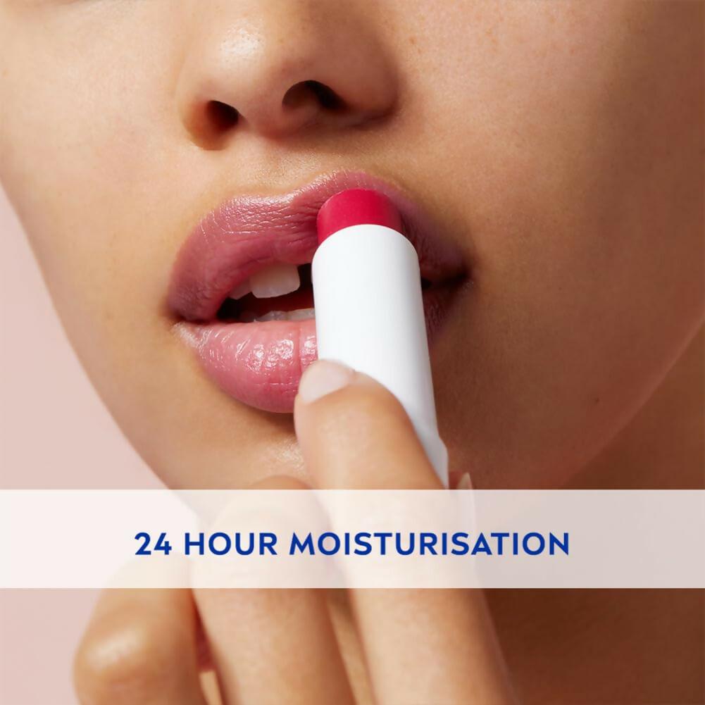 Nivea Cherry Shine Lip Balm 24 H Melt in Moisture Formula Glossy Finish