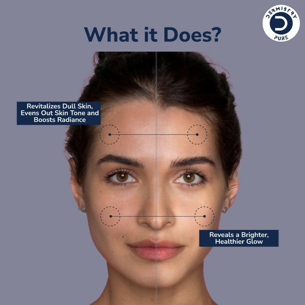 Dermistry Pure 30% AHA 5% PHA 2% BHA Peeling Exfoliating Solution Instant Bright Glow Fairness Serum