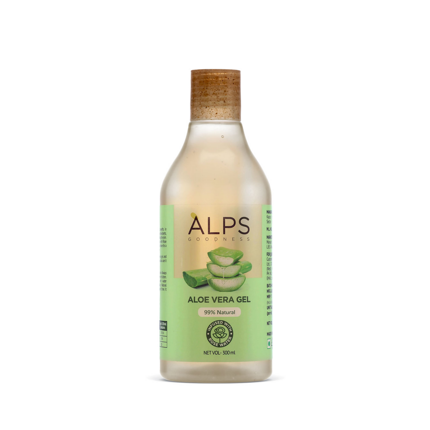 Alps Goodness Aloe Vera Gel infused with Rose Water