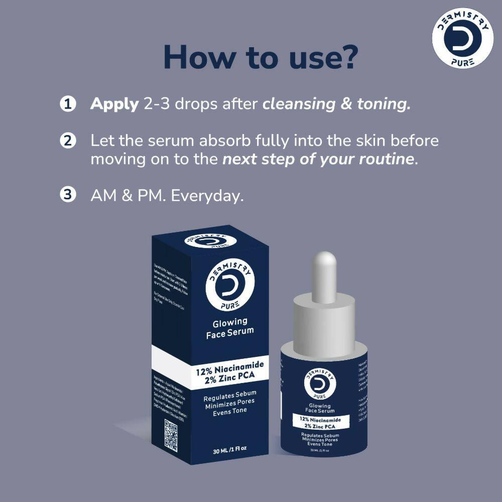 Dermistry Pure 12% Niacinamide 2% Zinc Serum