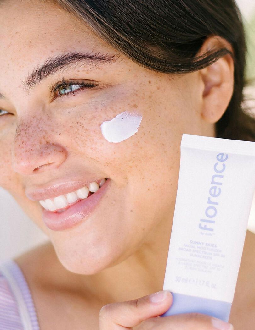 Florence by Mills Sunny Skies Facial Moisturizer Broad Spectrum SPF 30 Sunscreen