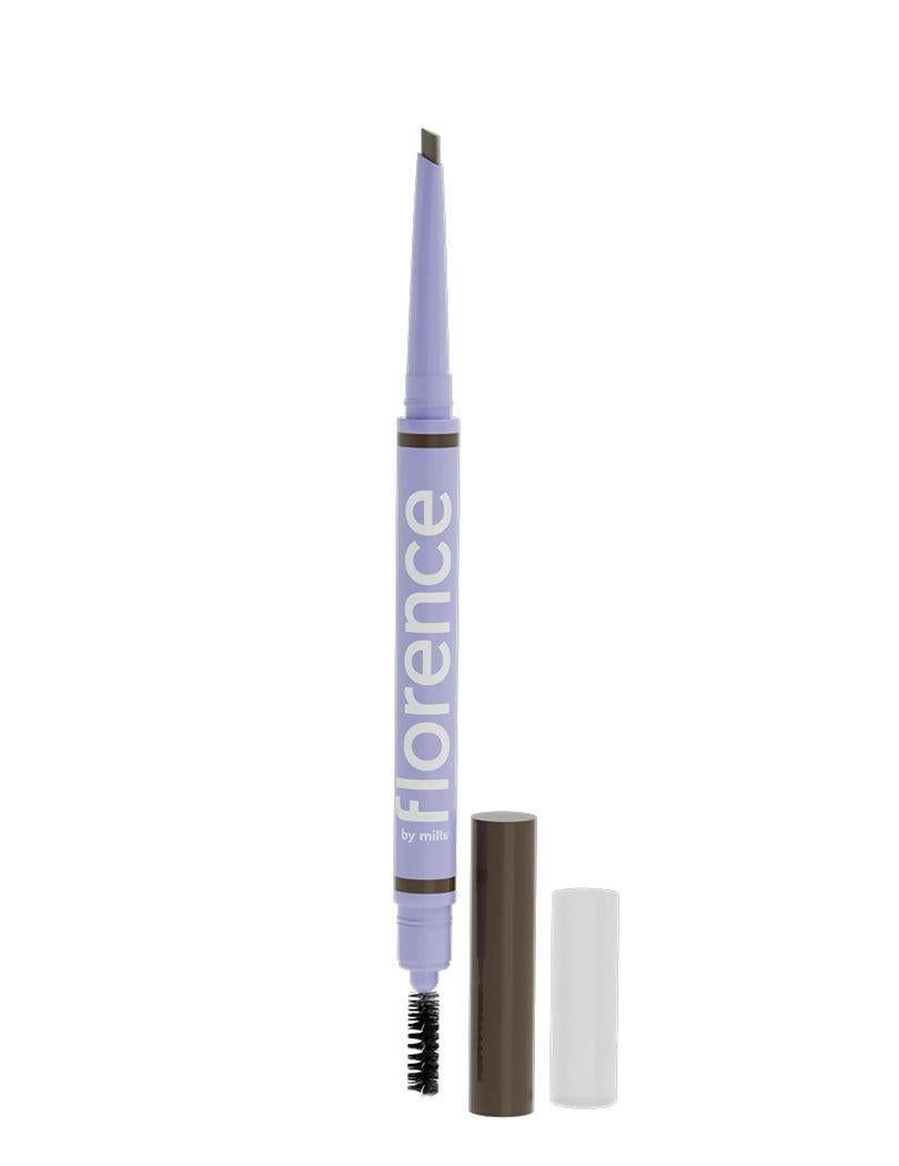 Florence by Mills Tint N Tame Eyebrow Pencil - Dark Brown