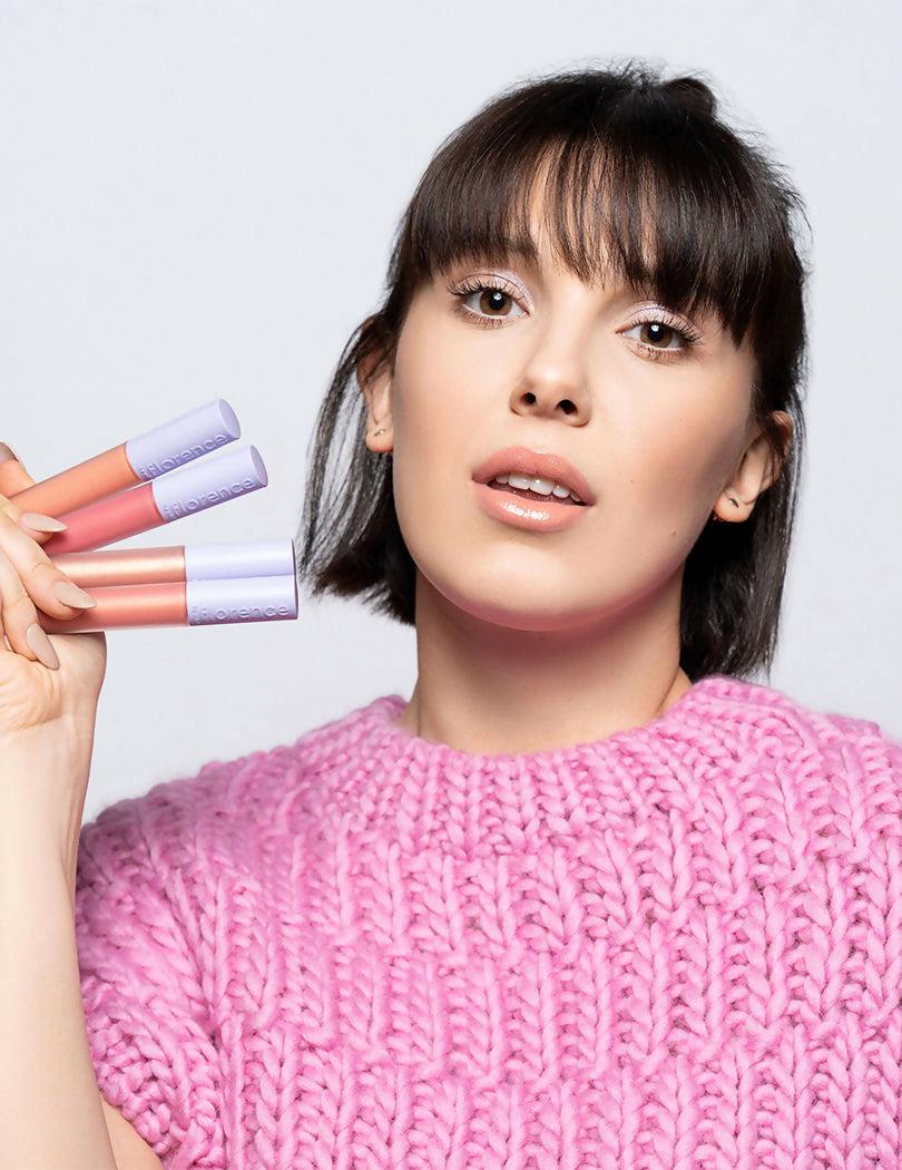 Florence by Mills Get Glossed Lip Gloss - Mindful Mills (Coral)