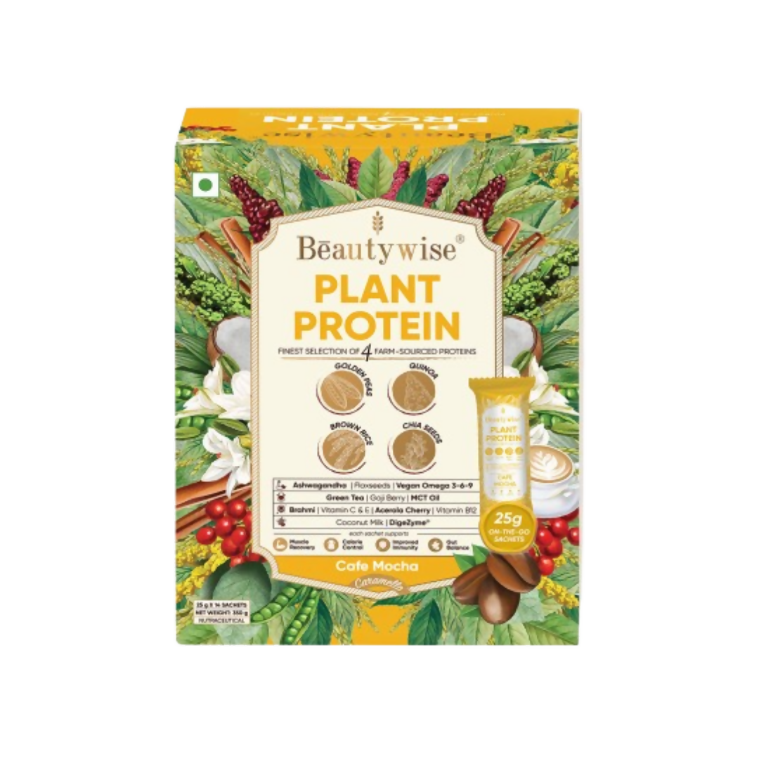 Beautywise Plant Protein Powder - Cafe Mocha