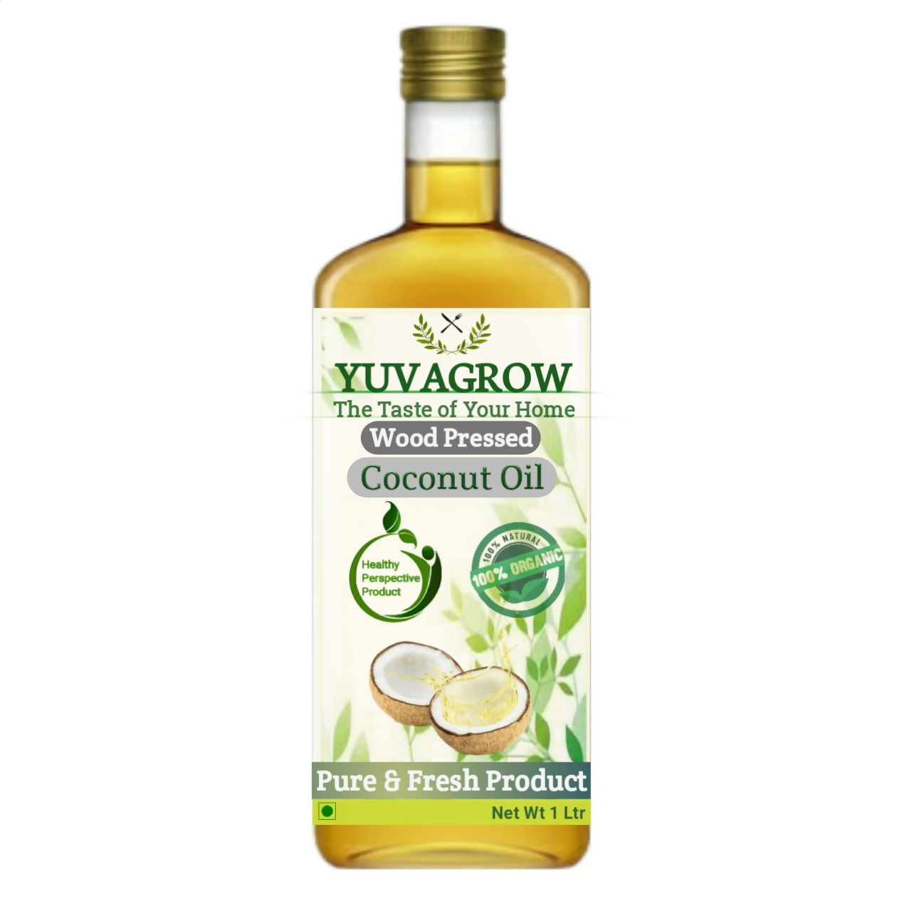 Yuvagrow Wood Pressed Coconut Oil