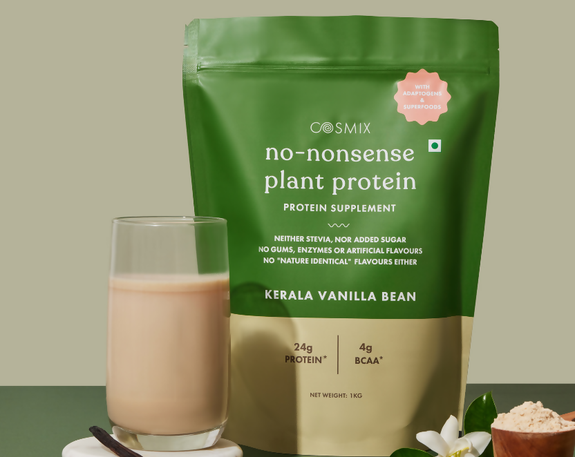Cosmix No Nonsense Plant Protein Kerala Vanilla Bean