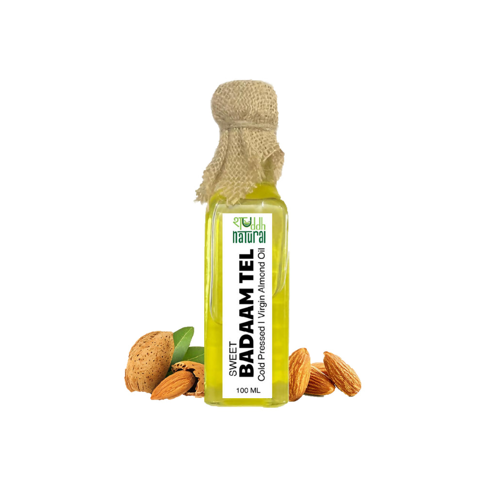 Shuddh Natural Almond Oil Sweet Cold Pressed Baby Massage Oil